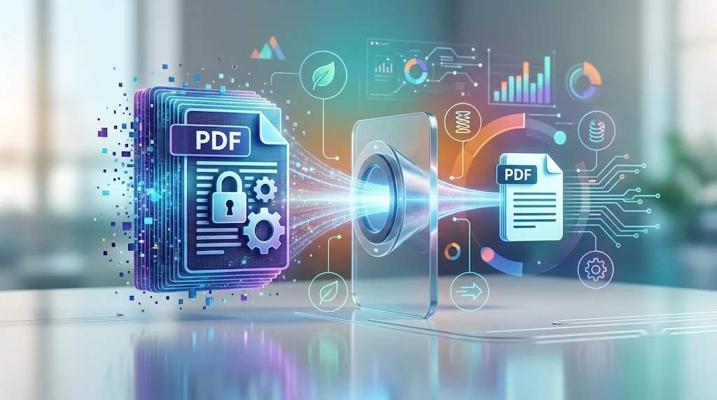 가상 프린터 PDF 재인쇄 기능을 통한 불필요한 메타데이터 제거